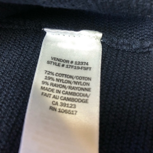 NORTHERN Reflections Ribbed Blue Tones Crew Neck Sweater Small - Picture 4 of 9